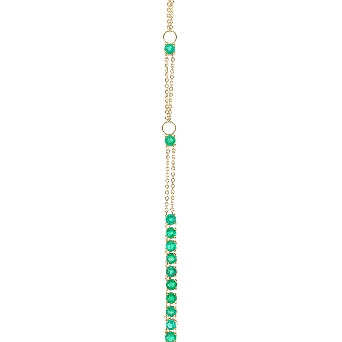 RIVIERA Emerald Necklace 6.93ct
