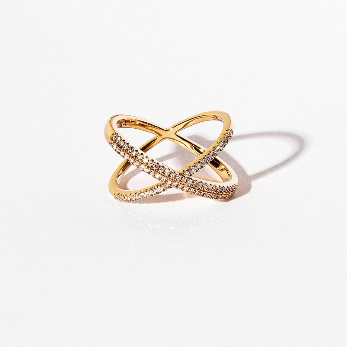 KATIA Superfine Double Diamond Ring