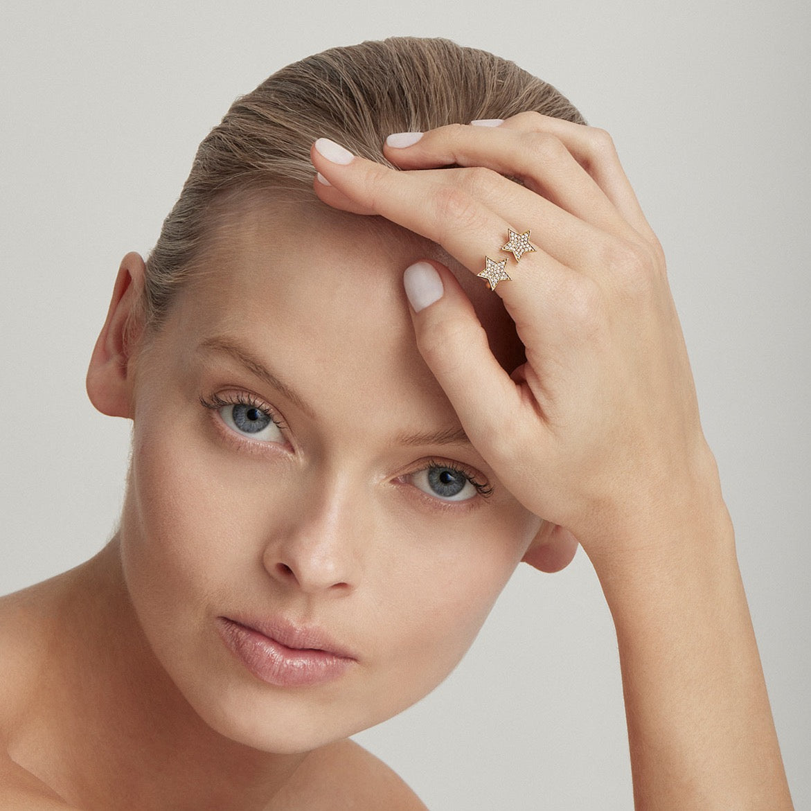 STASIA Two Star Diamond Ring