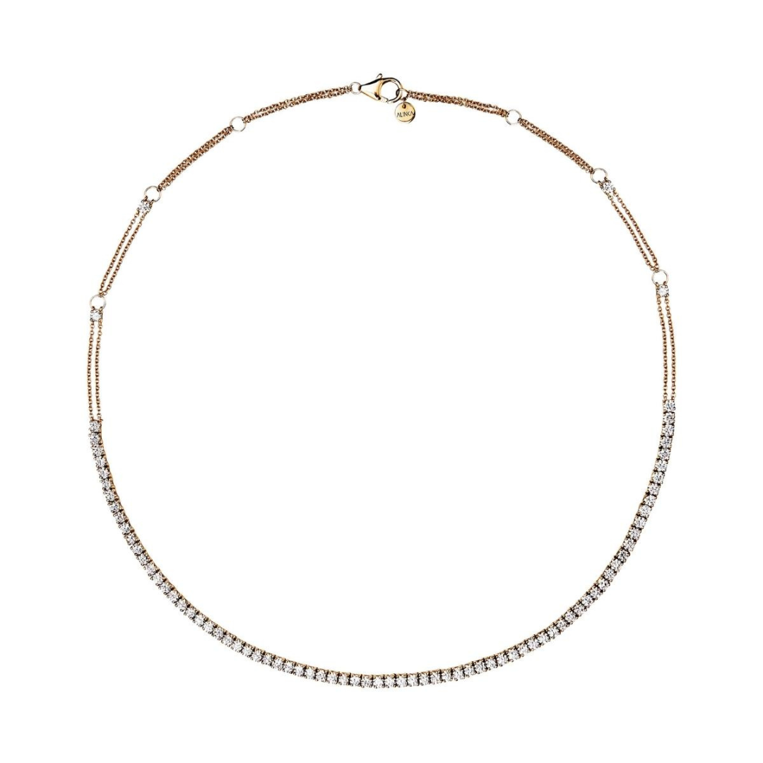 RIVIERA Diamond Tennis Necklace 5.5ct