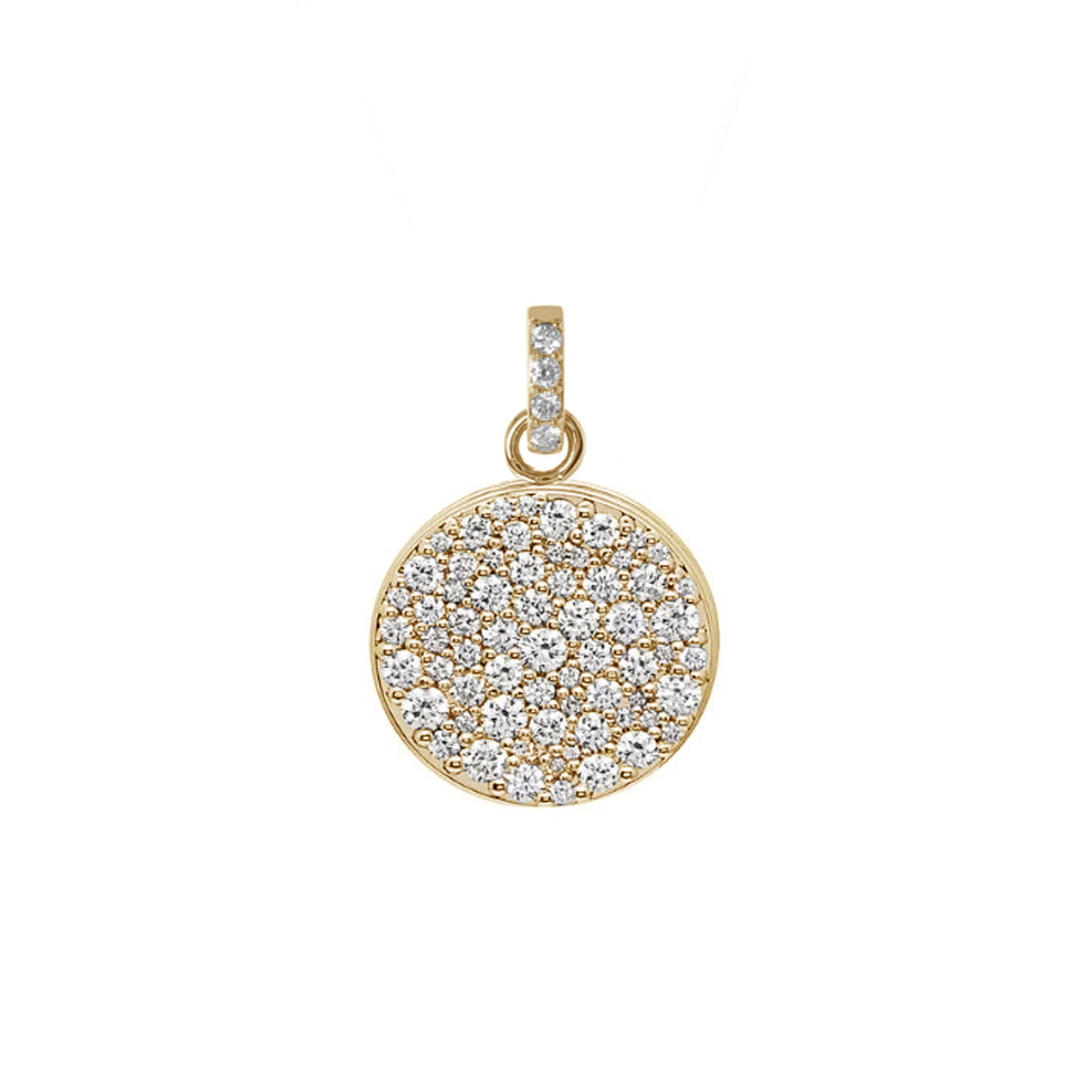 BLACK CAVIAR White Diamond Pendant