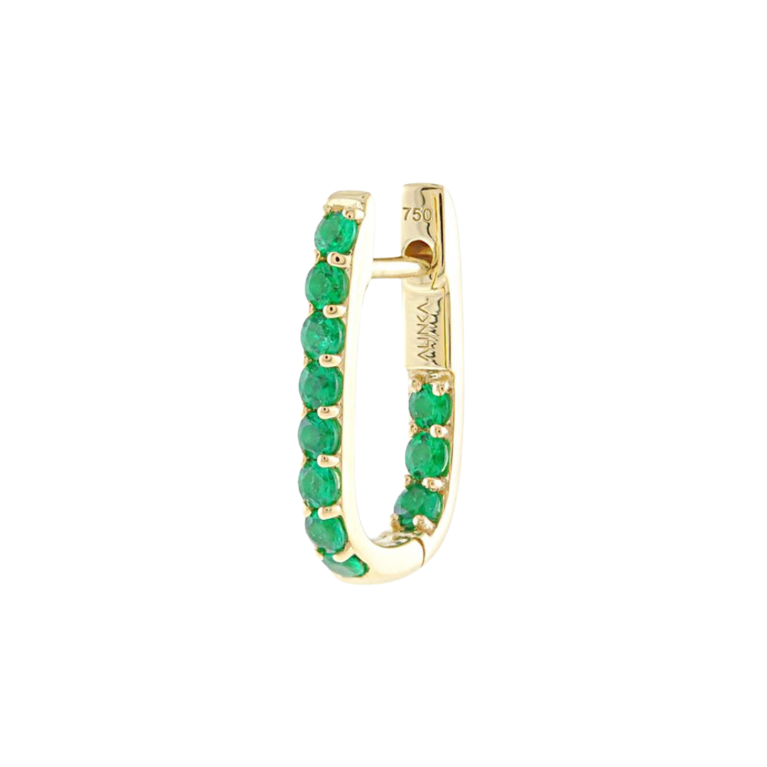LINKA Mini Emerald Earring Single