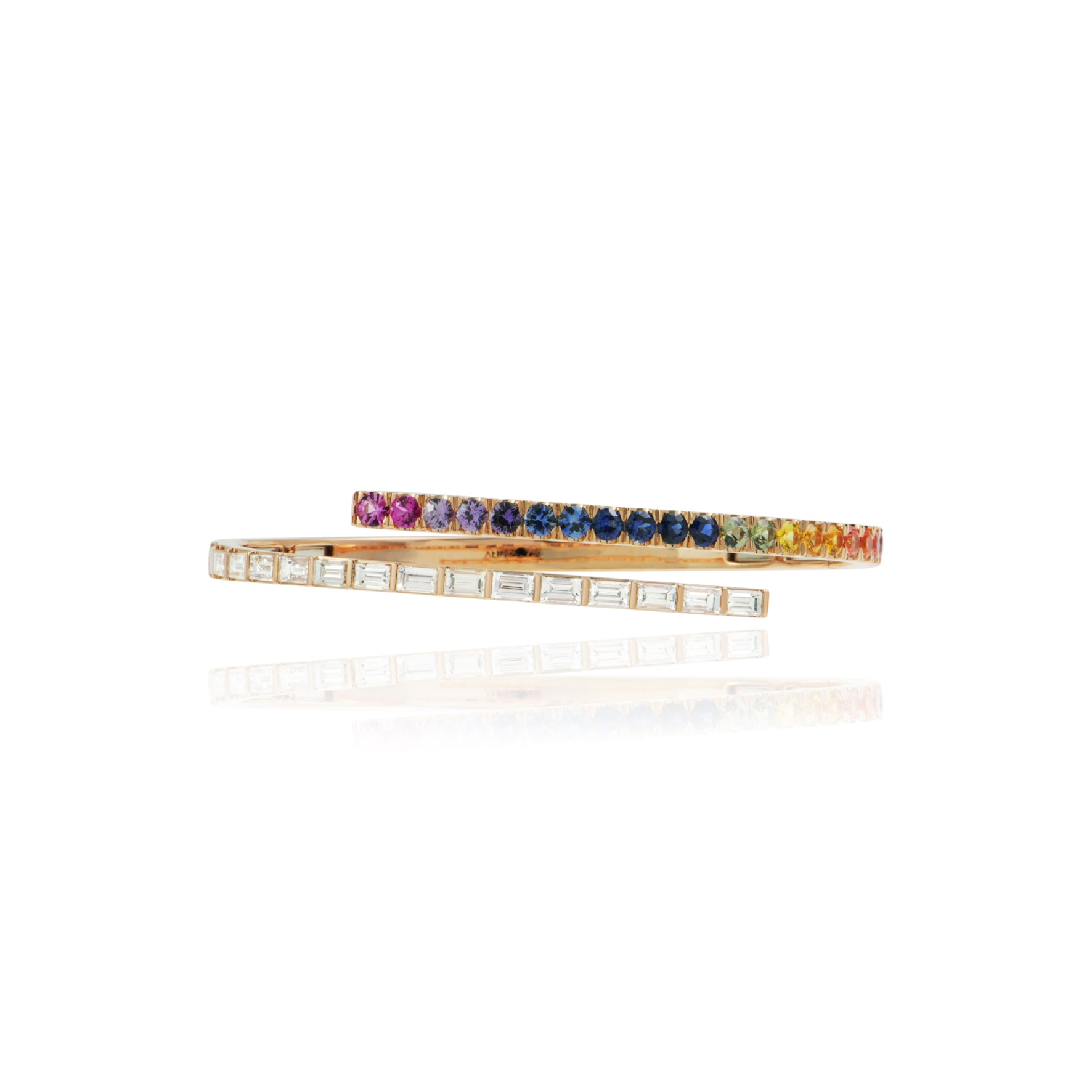ECLIPSE Rainbow Sapphire Bangle