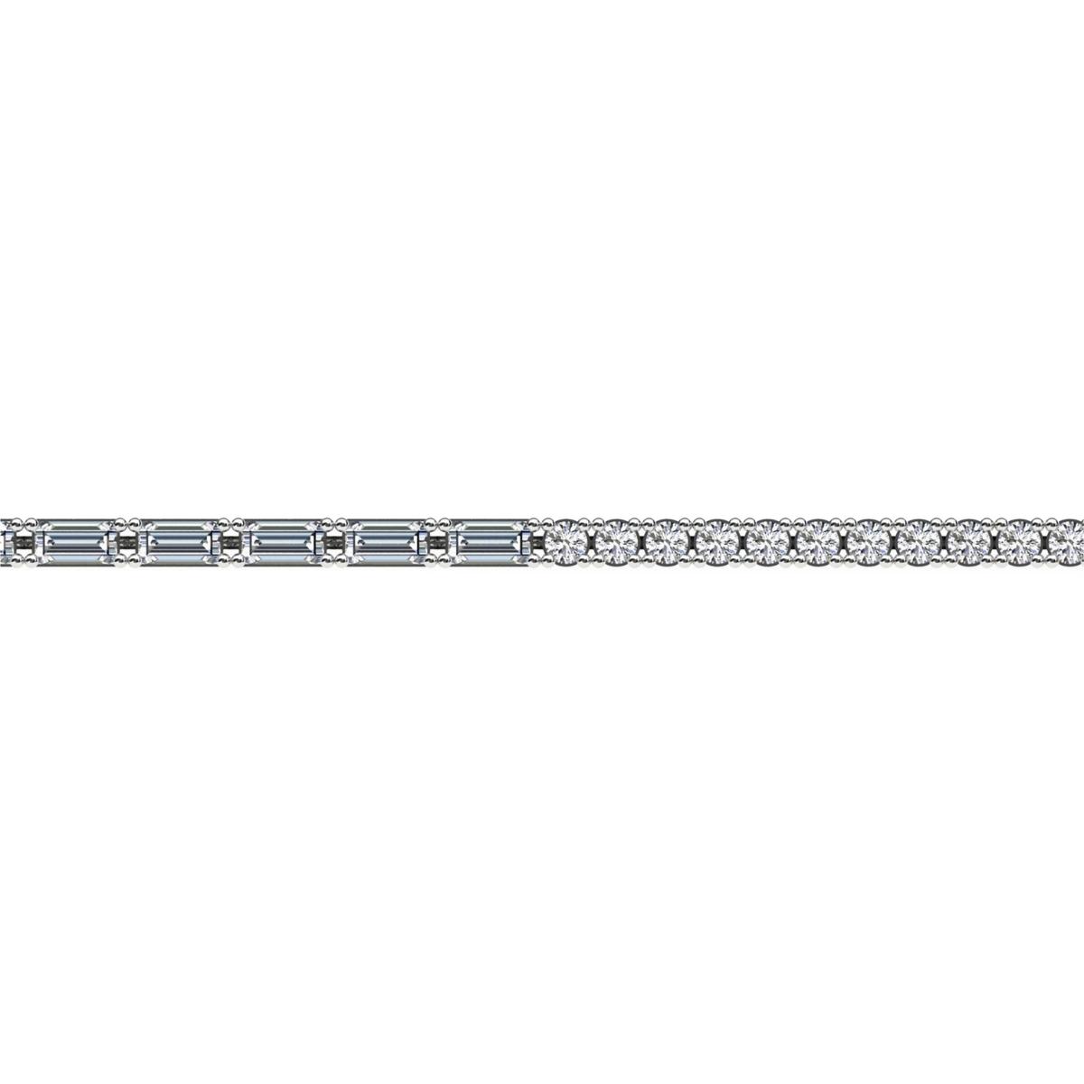 AMALFI Line Diamond Tennis Bracelet