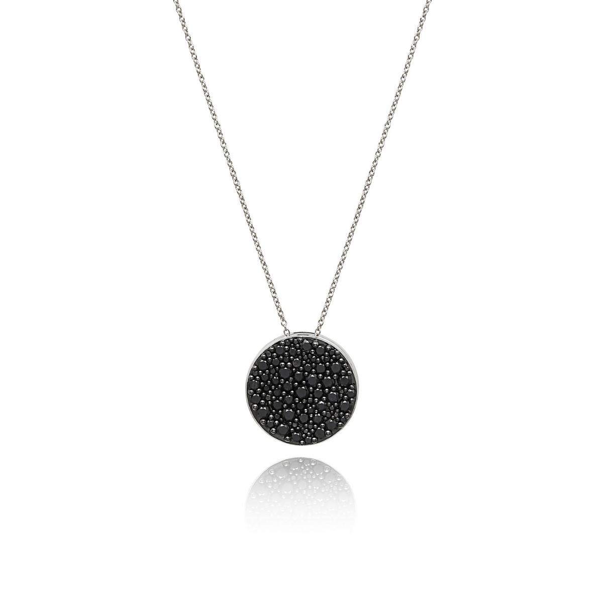BLACK CAVIAR Black Diamond Necklace
