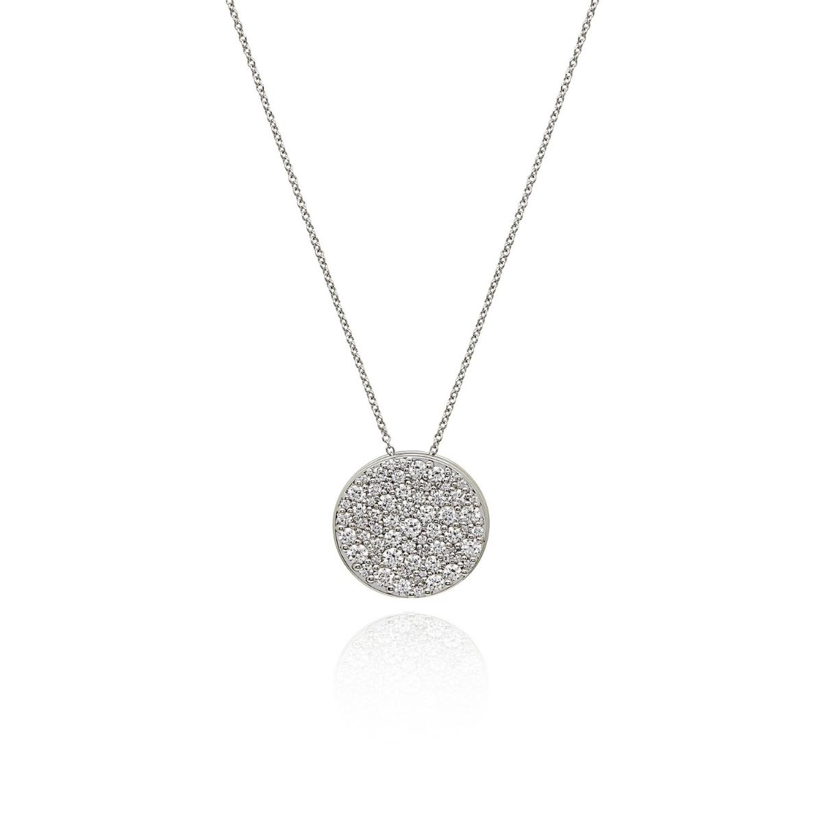BLACK CAVIAR White Diamond Necklace