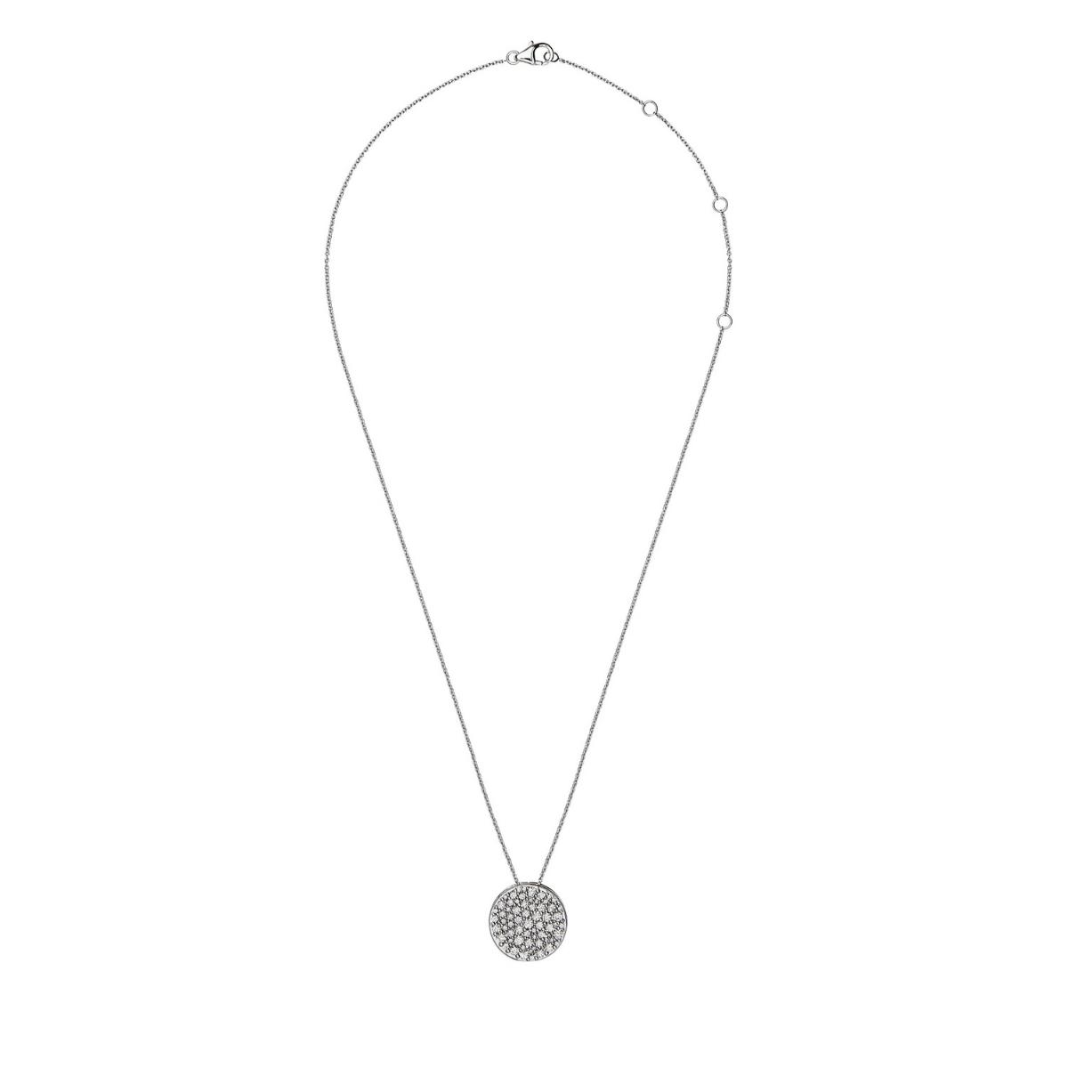 BLACK CAVIAR White Diamond Necklace