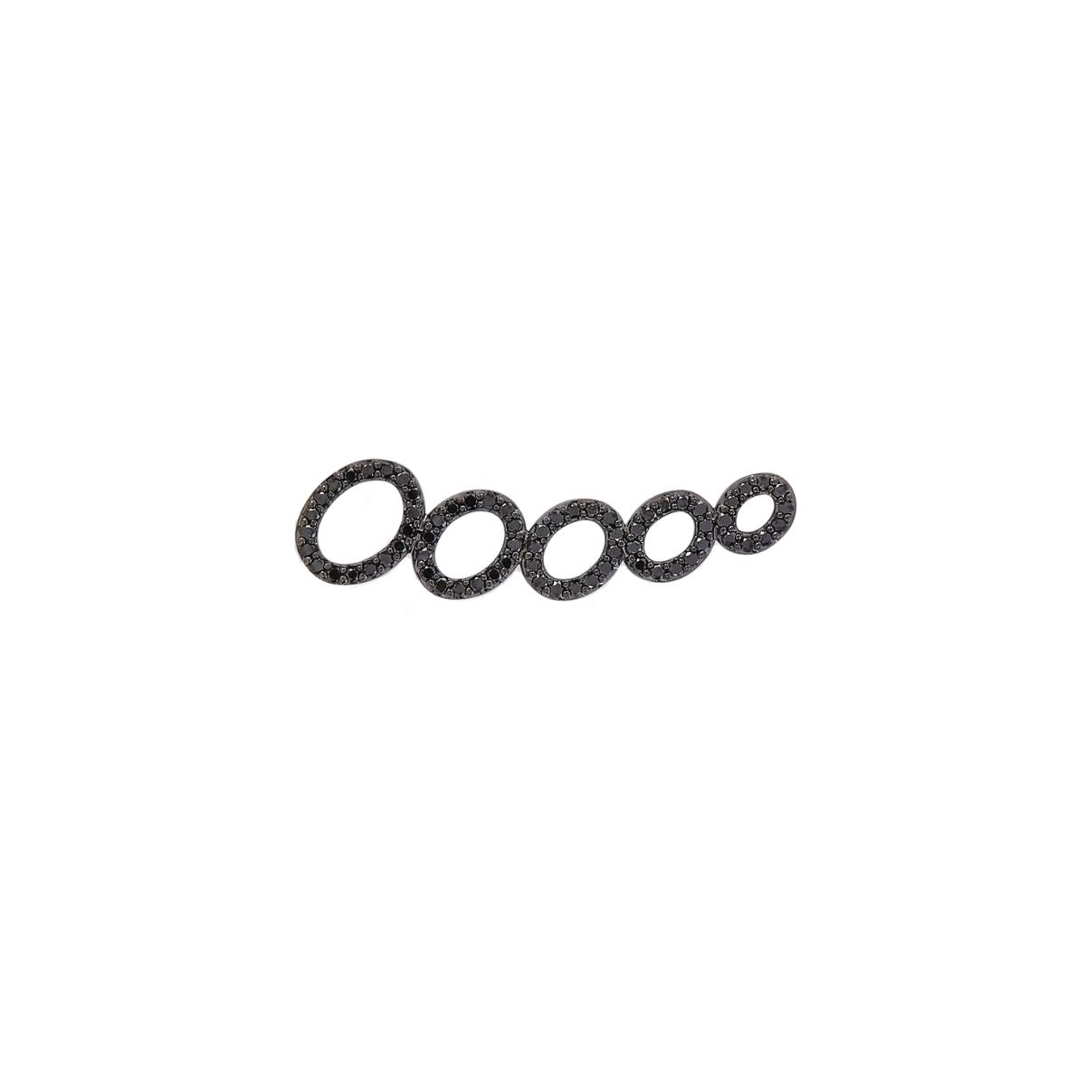 CLOUD Black Diamond Ear Cuff Single