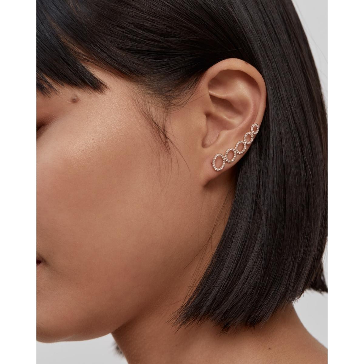 CLOUD Diamond Ear Cuff Single