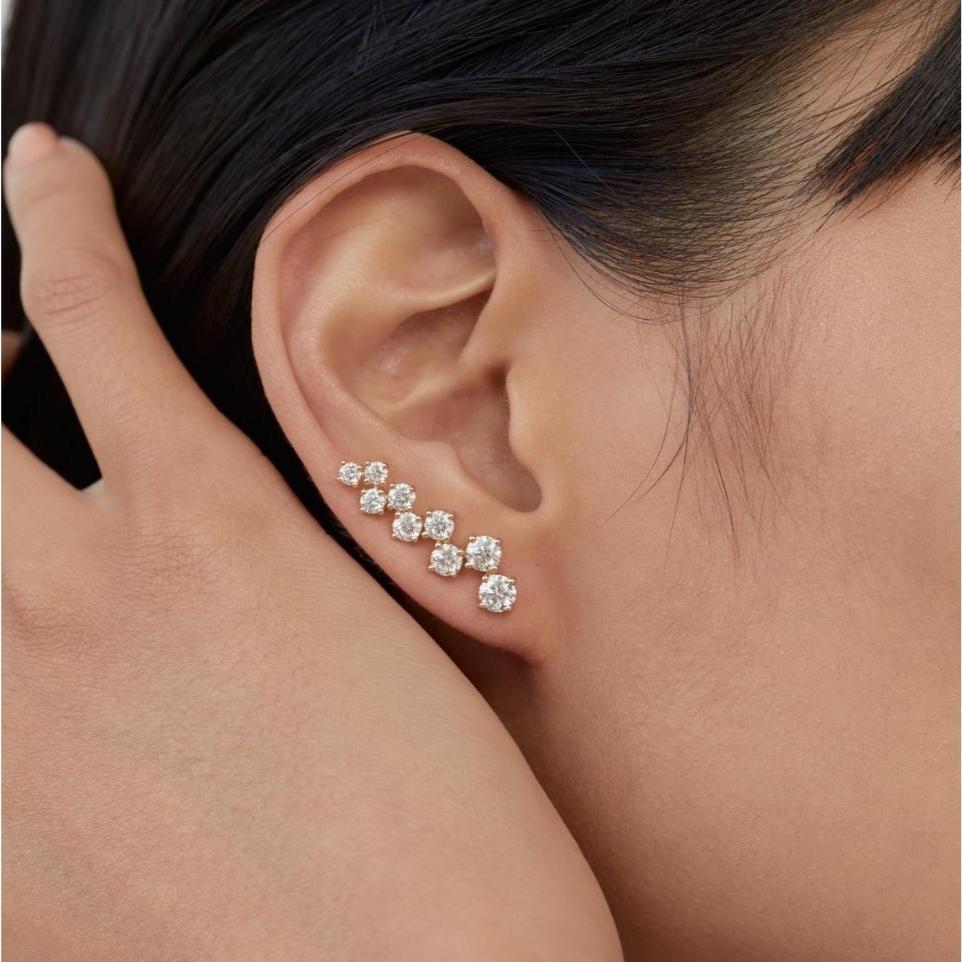 EVA Diamond Ear Cuff Single