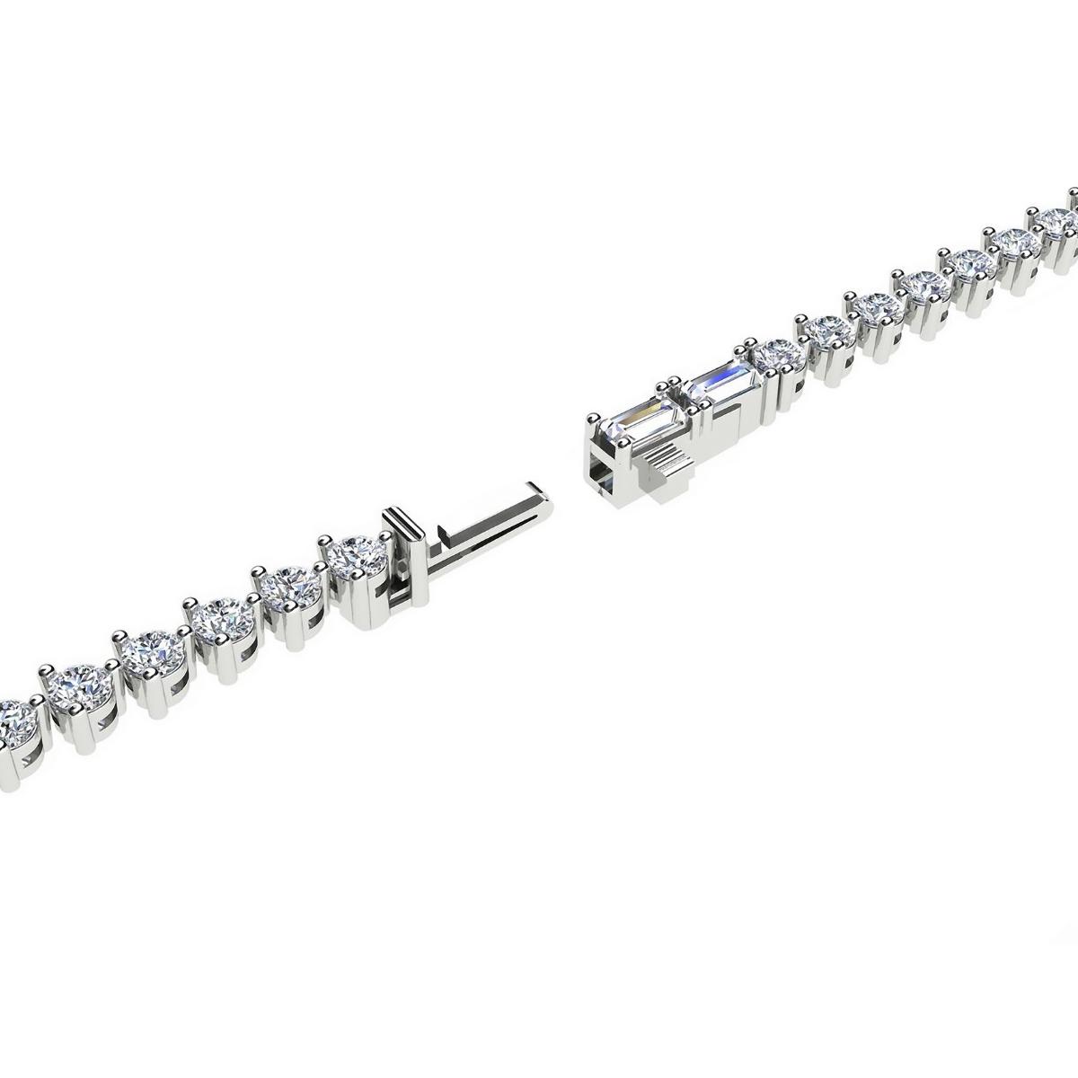 EVA LINE Diamond Tennis Bracelet