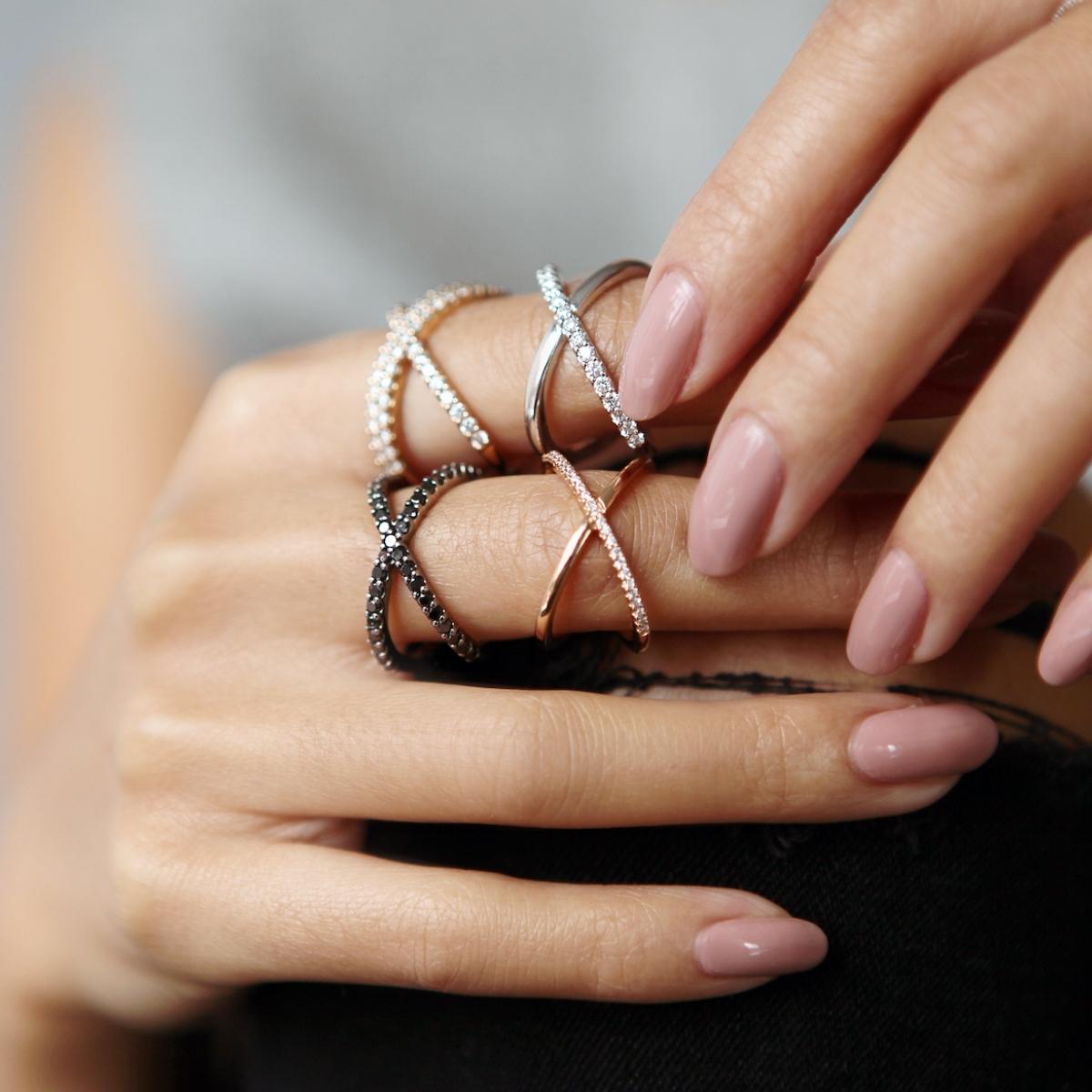 KATIA Classic Black Diamond Ring