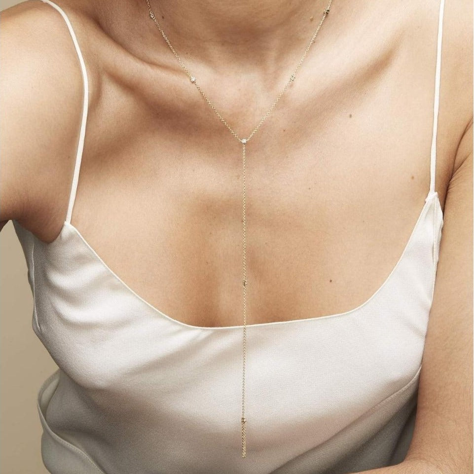 MALA Multiwear White Diamond Necklace