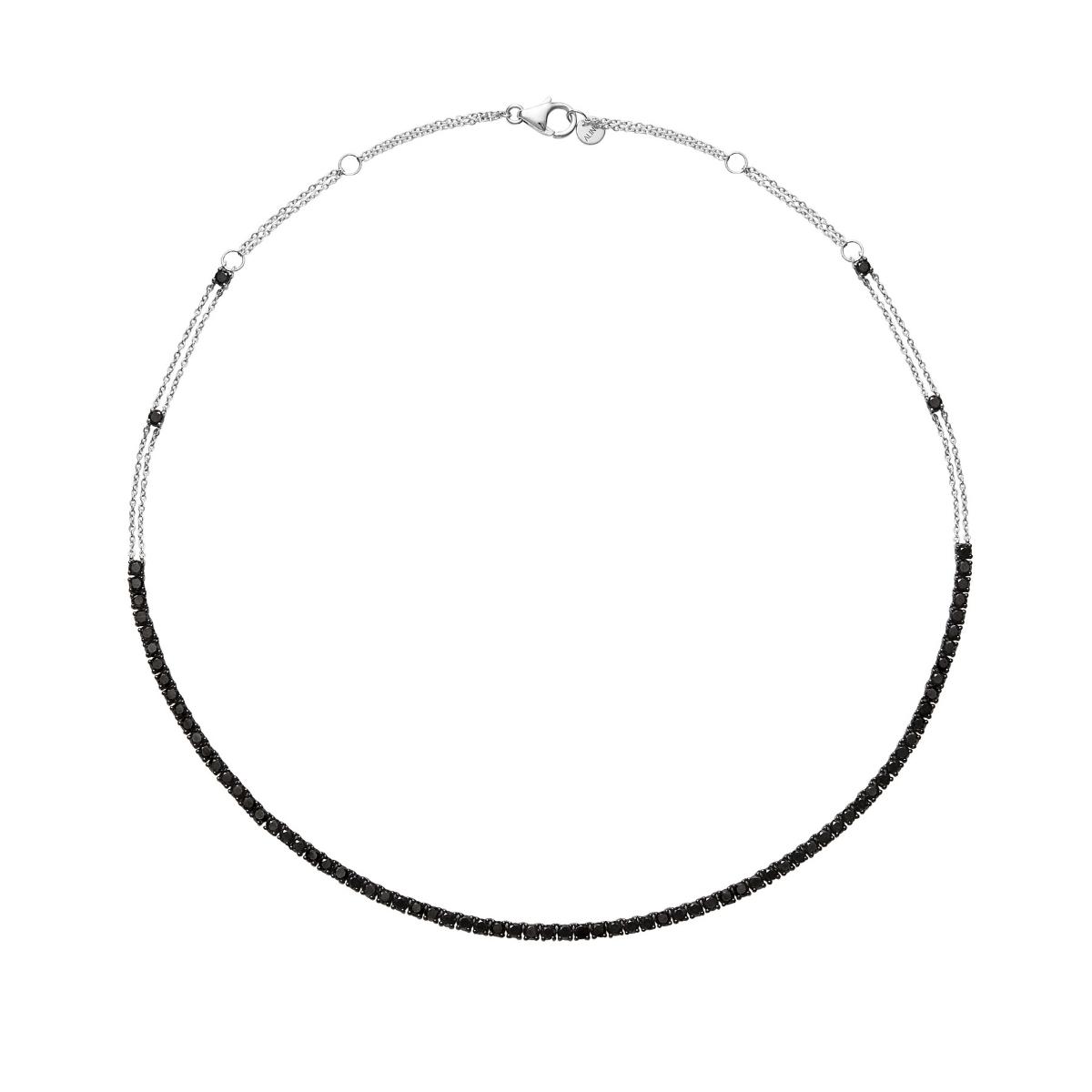 RIVIERA Black Diamond Necklace 5.5ct